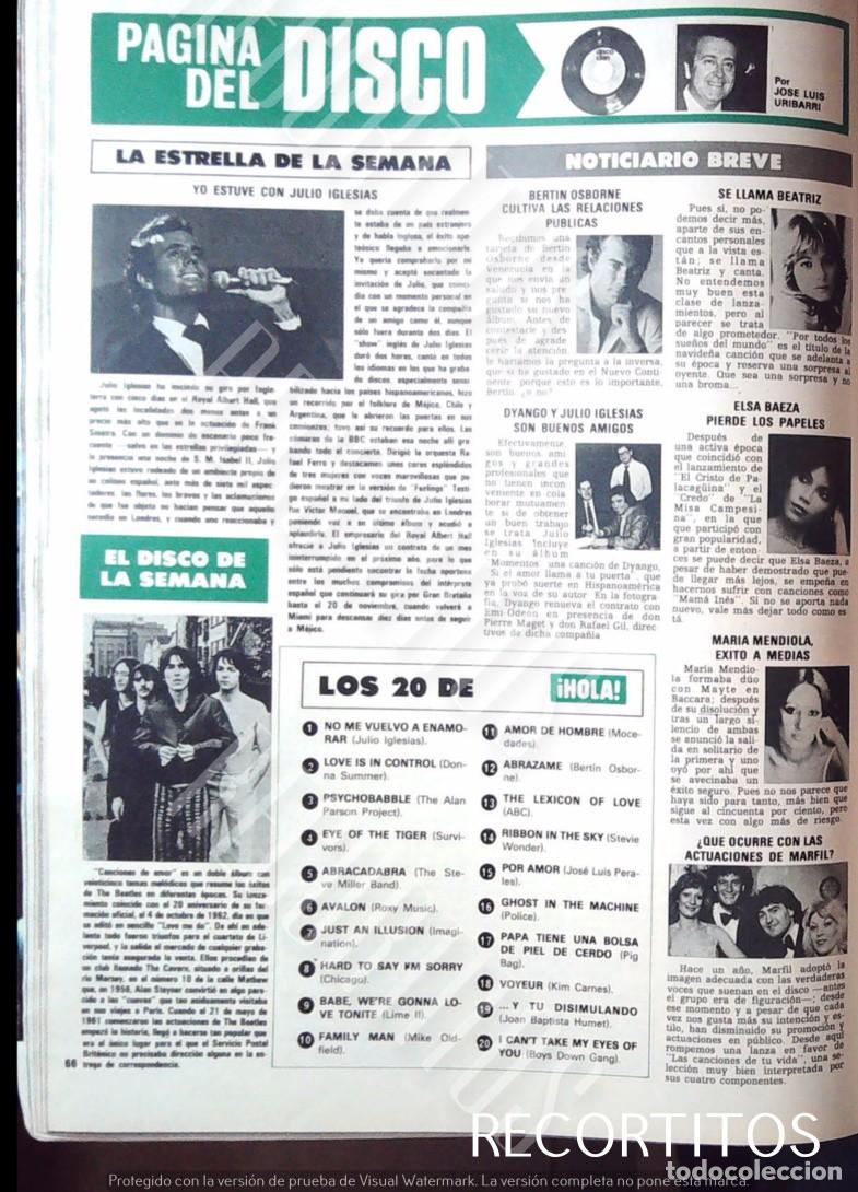 Cine: maria mendiola baccara the beatles julio iglesias bertin osborne dyango beatriz elsa baezzaa marfi