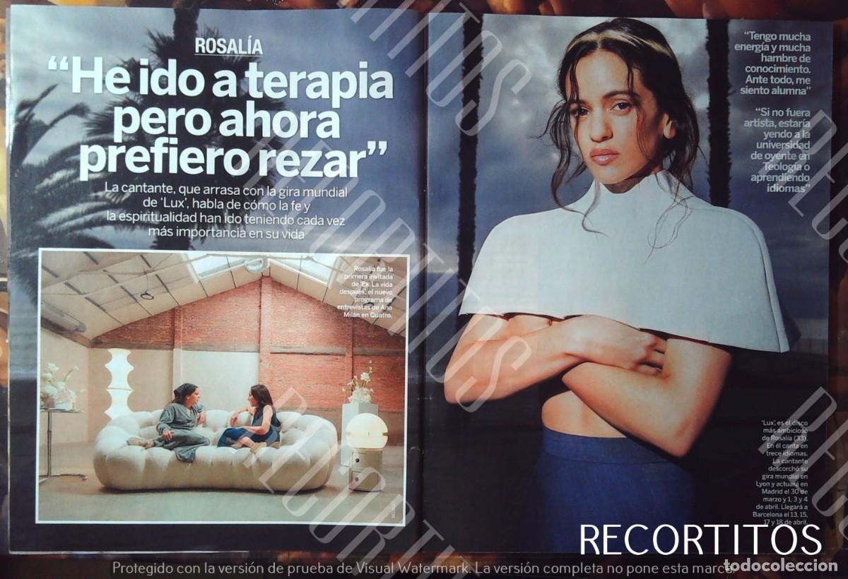 Cinema: rosalia he ido a terapia ahora prefiero rezar