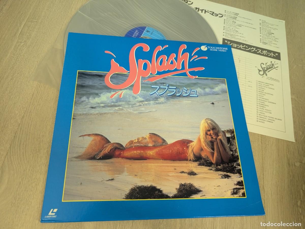 Cinema: SPLASH - PELICULA DE 1986 - EN FORMATO LASER DISC - CON FOLDER - EDICION JAPON - HOME VIDEO . RARA