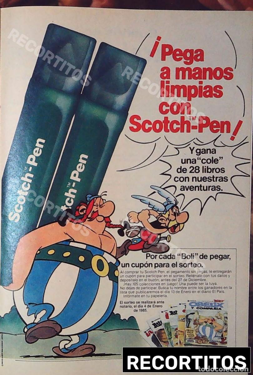 Cinema: asterix y obelix scotch pen anuncio publicidad