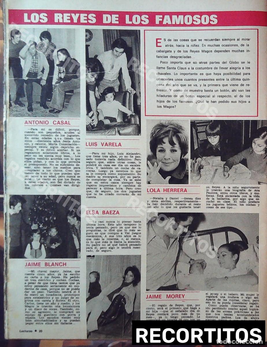 Cinema: lola herrera jaime morey elsa baeza jaime blanch antonio casal luis varela los reyes magos