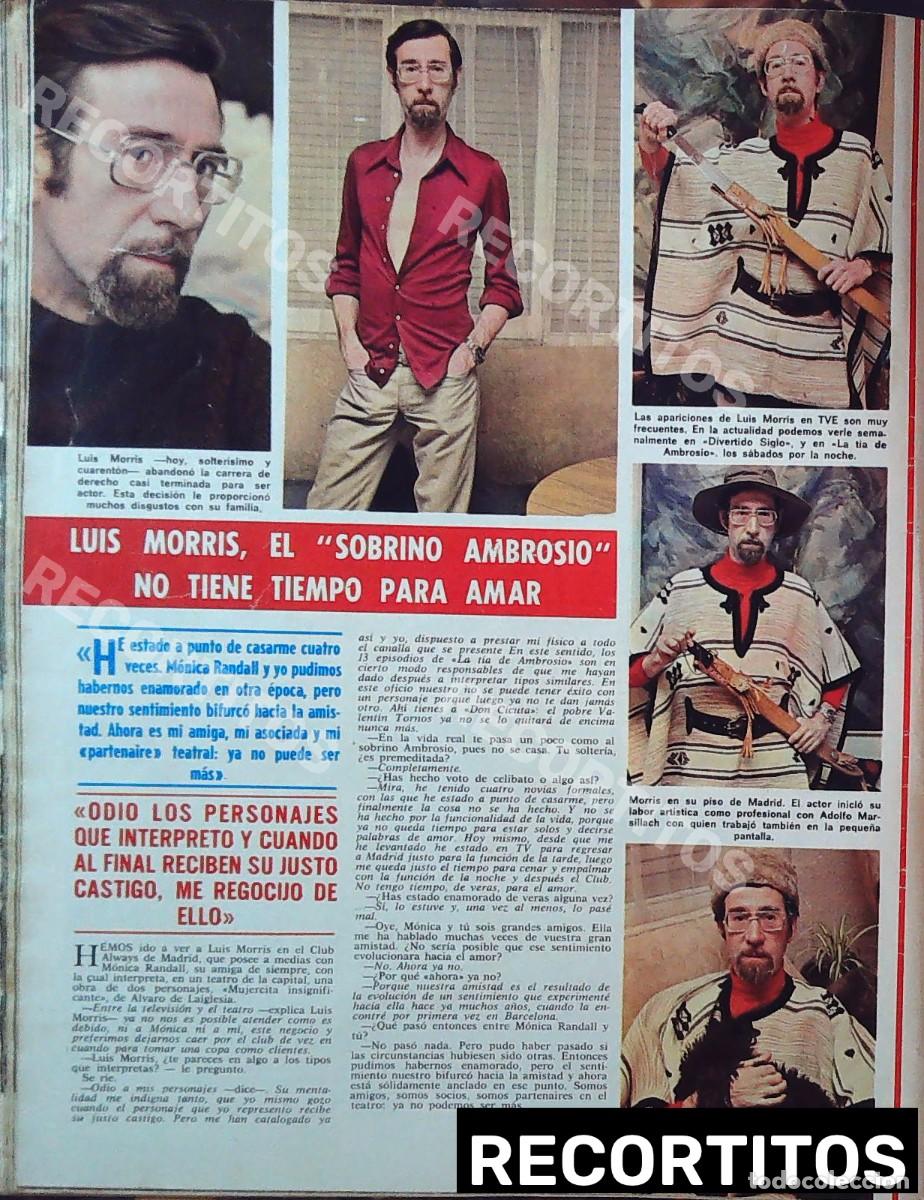 Cinema: luis morris el sobrino ambrosio