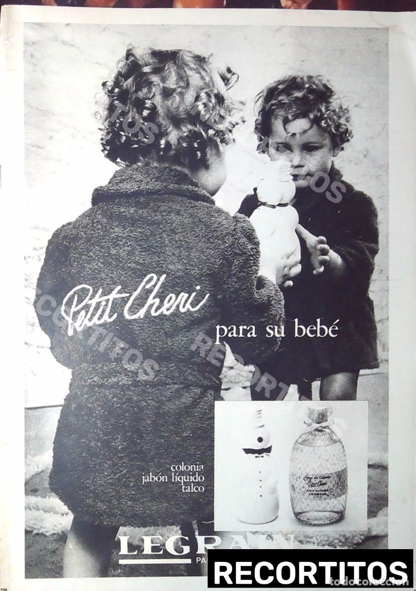 Cinema: PETIT CHERI LEGRAIN ANUNCIO PUBLICIDAD