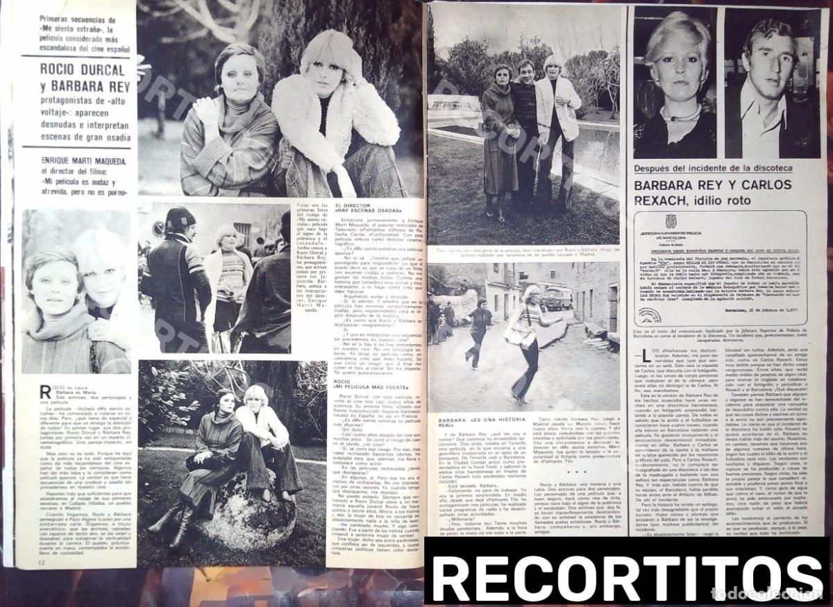 Cinema: me siento extra&ntilde;a barbara rey rocio durcal paco algora carlos rexach