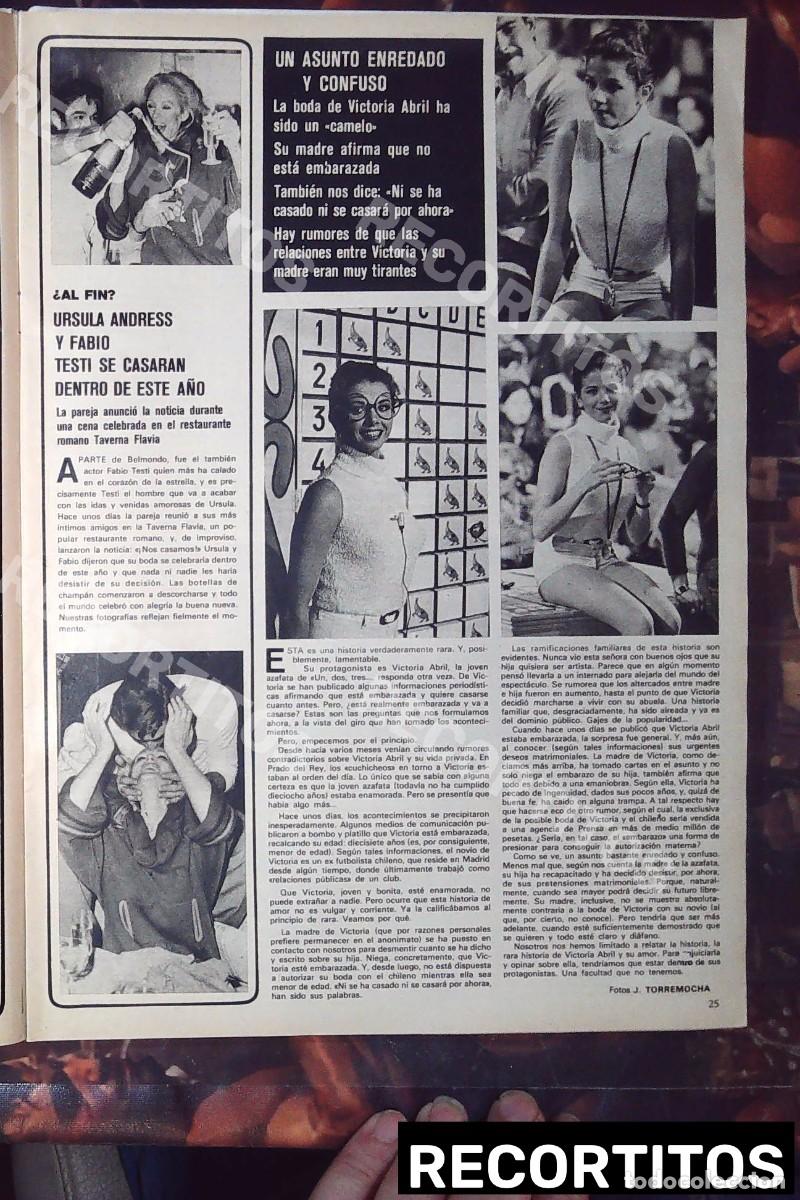Cinema: vicotoria abril un dos tres 1 2 3 ursula andress fabio testi