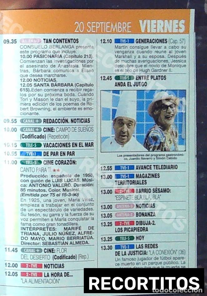 Cine: ENTRE PLATOS ANDA EL JUEGO simon cabido juanito navarro do&ntilde;a croqueta