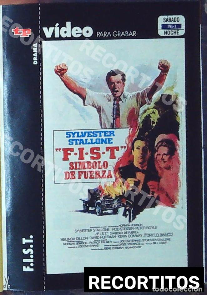 Cine: fist simbolo de fuerza sylvester stallone rod steiger peter boyle