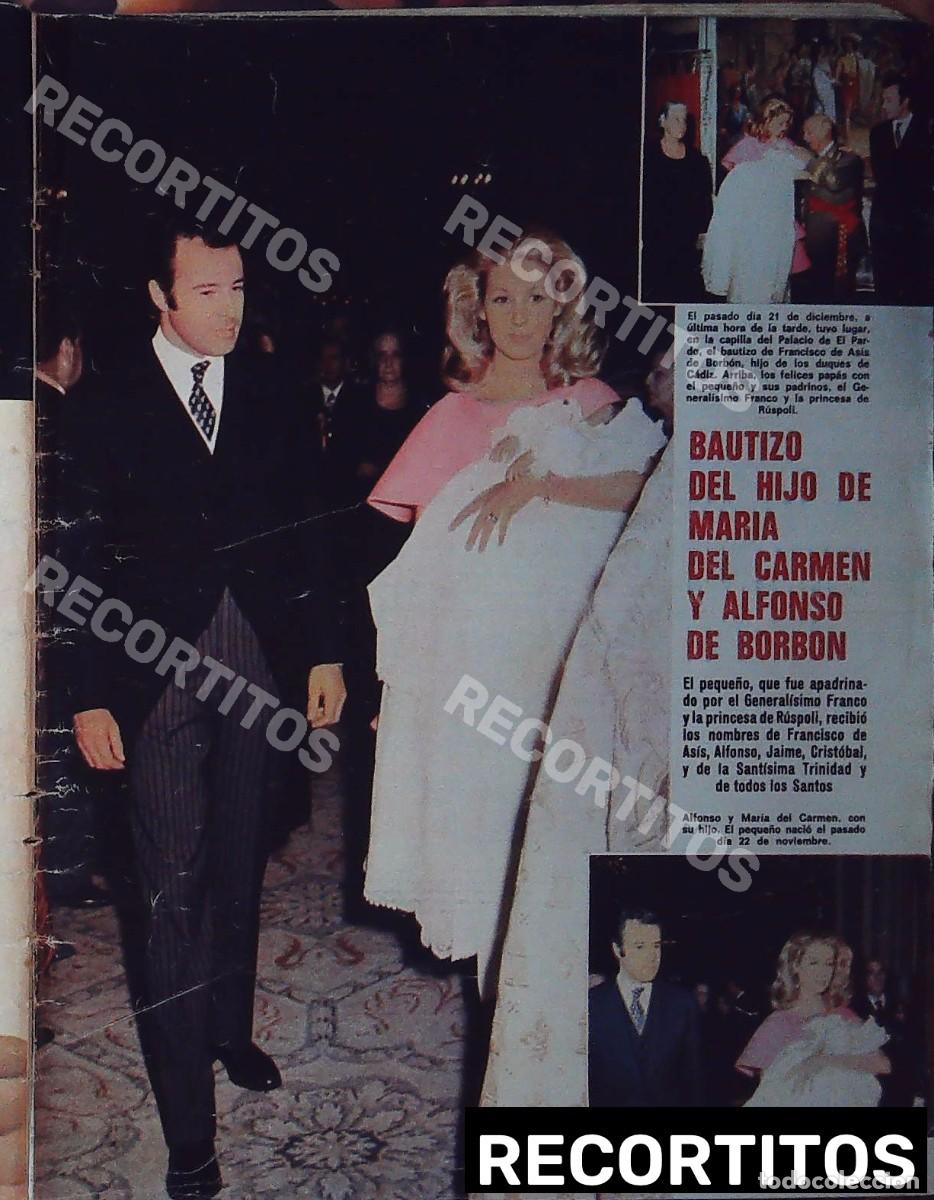 Cinema: MCMB MARIA DEL CARMEN MARTINEZ BORDIU ROSSI LUIS ALFONSO de borbon bautizo de fran