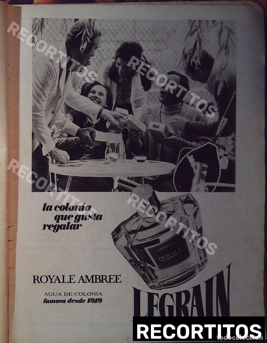 Cinema: royale ambree LEGRAIN ANUNCIO publicidad
