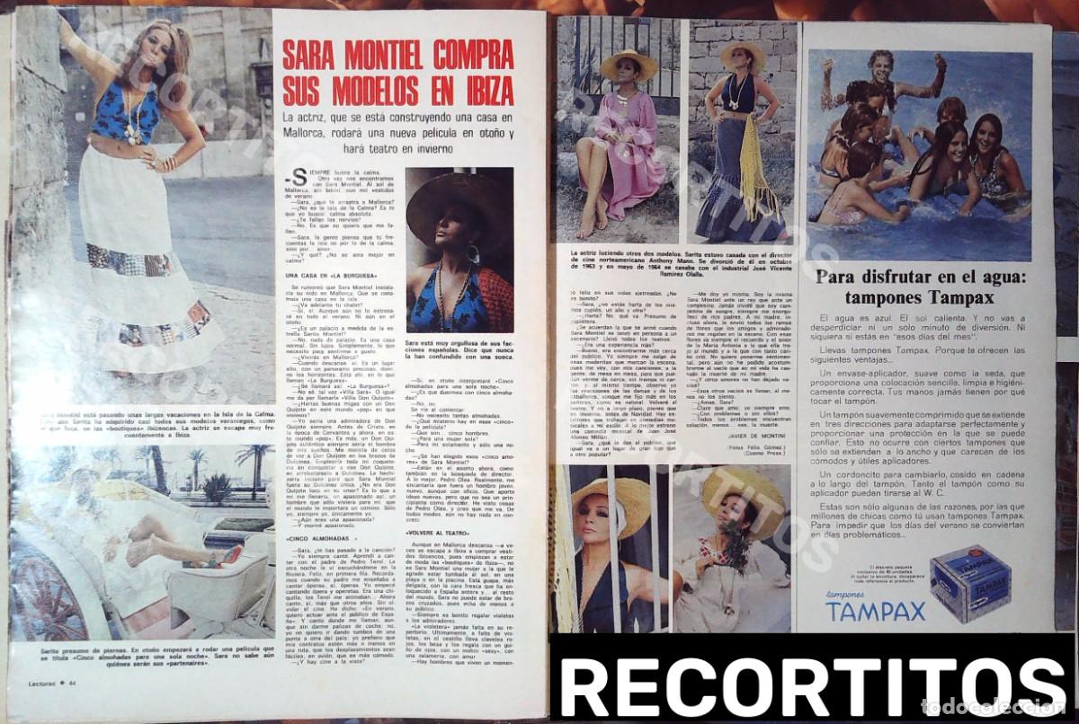Cinema: sara montiel los modelos de ibiza tampax