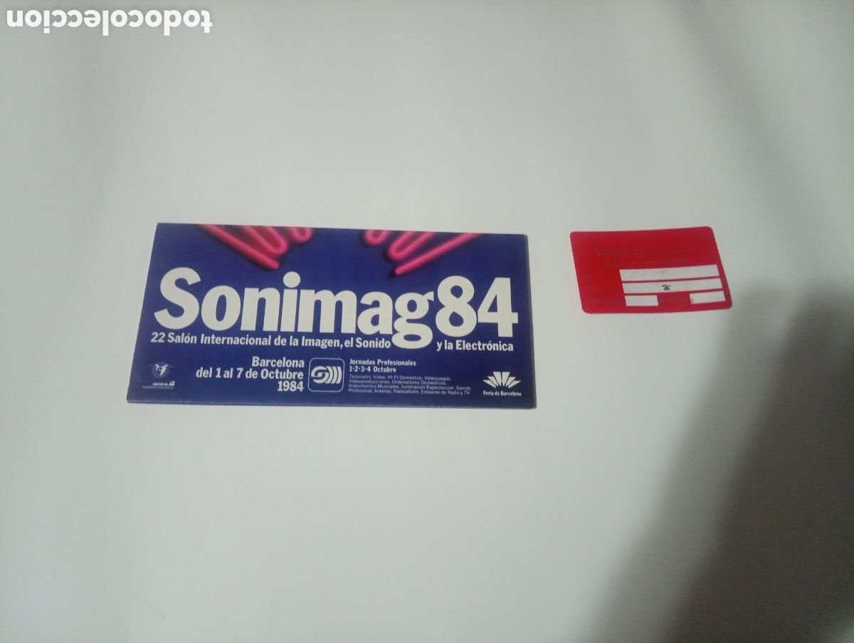 Cinema: Publicidad sonimag 84