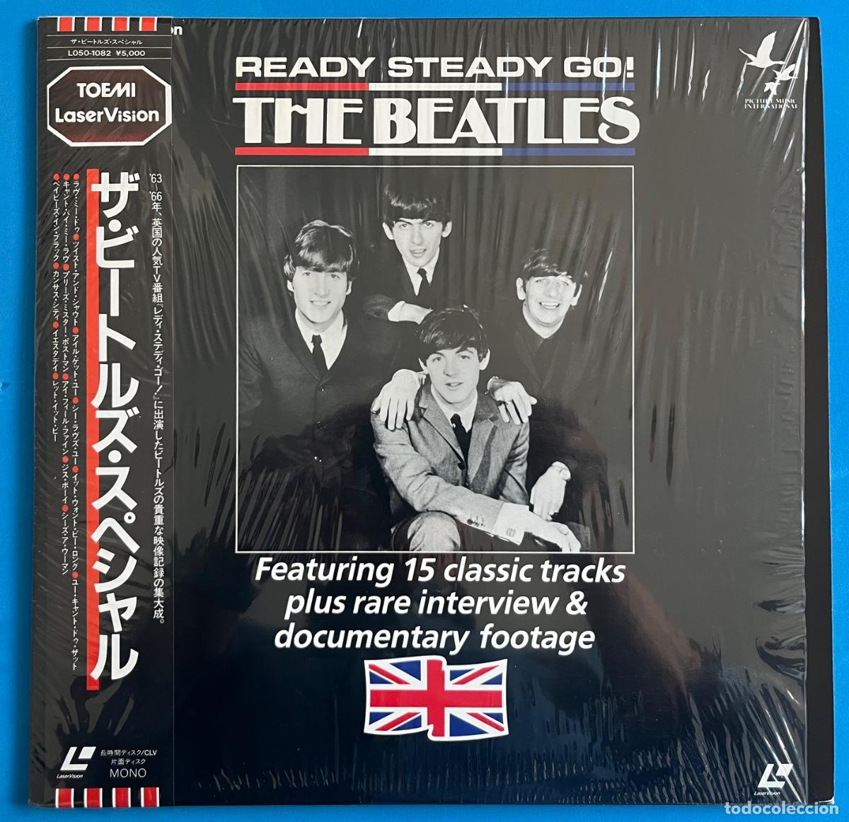 Cinema: THE BEATLES - Ready Steady Go - LaserDisc - Editado en JAP&Oacute;N