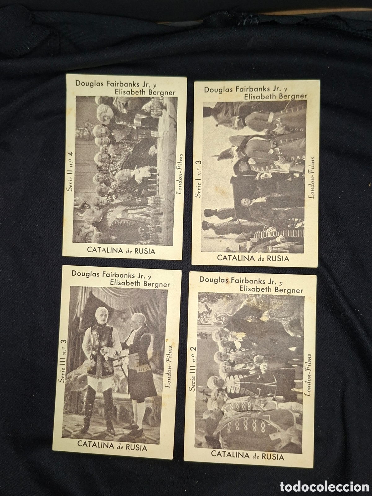 Cinema: 4 cromos de cine: Catalina la rusa. CITC1