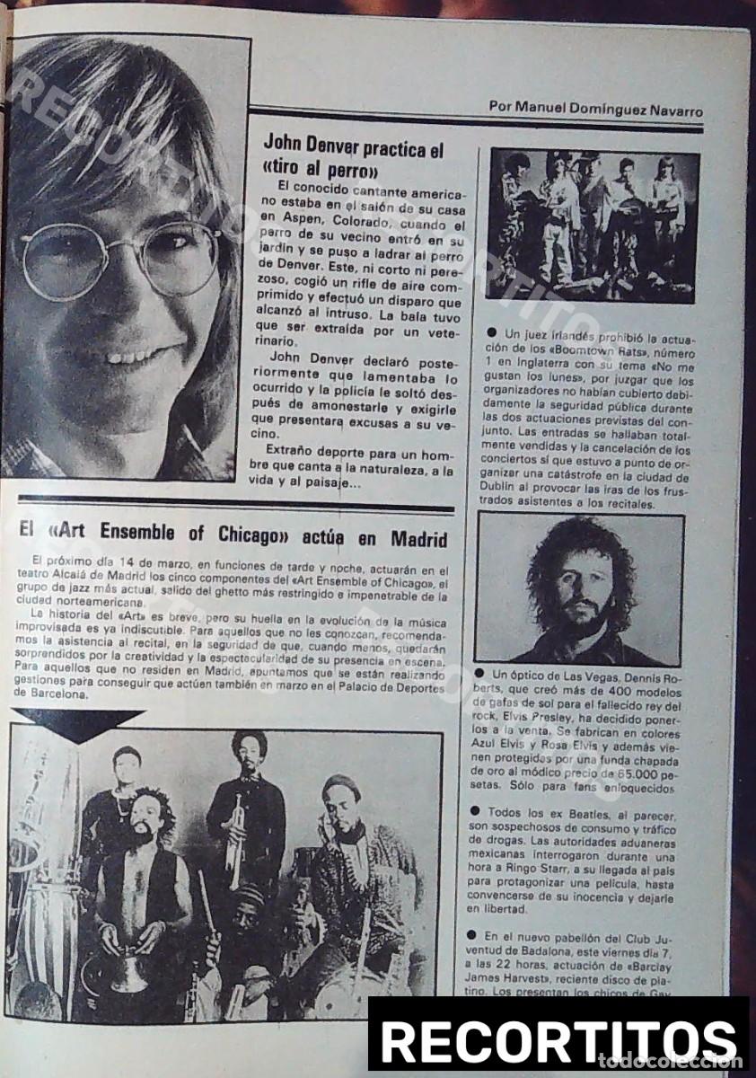 Cine: ringo starr boomtown rats john denver chicago