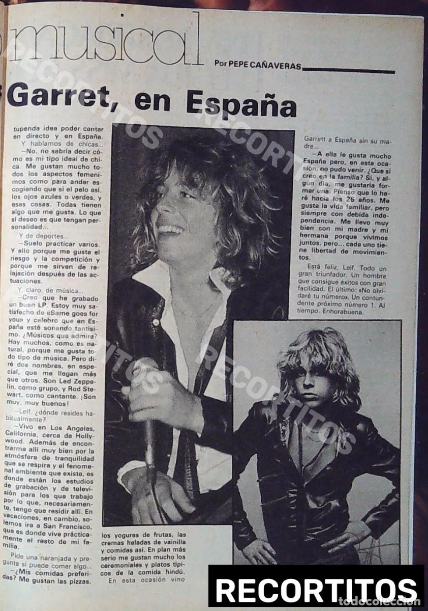 Cine: leif garrett garret en espa&ntilde;a