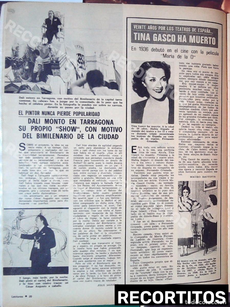 Cine: salvador dali en tarragona tina gasco amparo soler leal