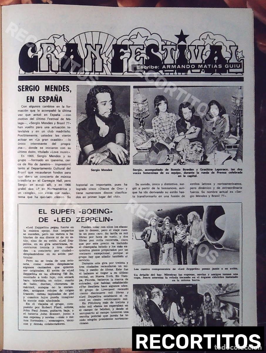 Cine: led zeppelin sergio mendes