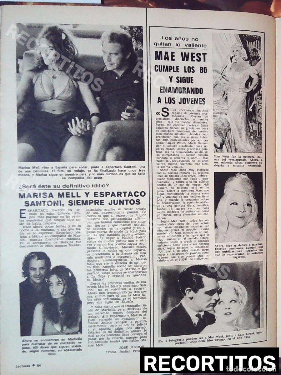 Cine: marisa mell espartaco santoni mae west clark gable