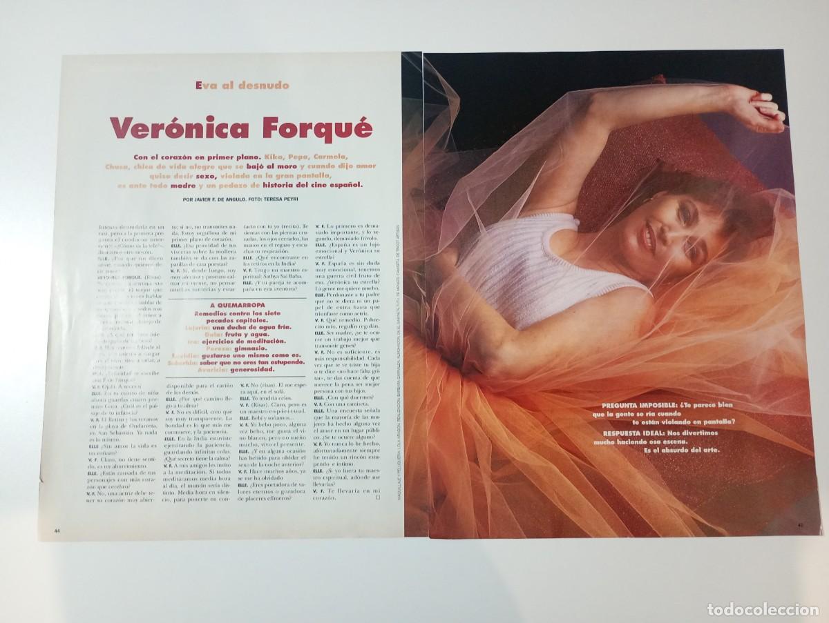 Cine: Entrevista Veronica Forque de revista del 1995 Original