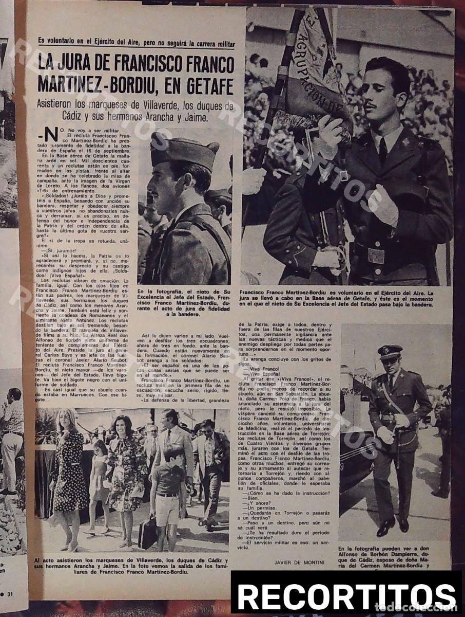 Cine: jura dce bandera de francisco franco francis martinez bordiu alfonso de borbon