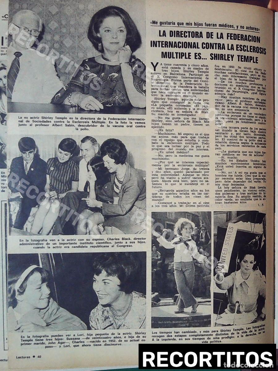 Cine: shirley temple contra la esclerosis multiple - Foto 1