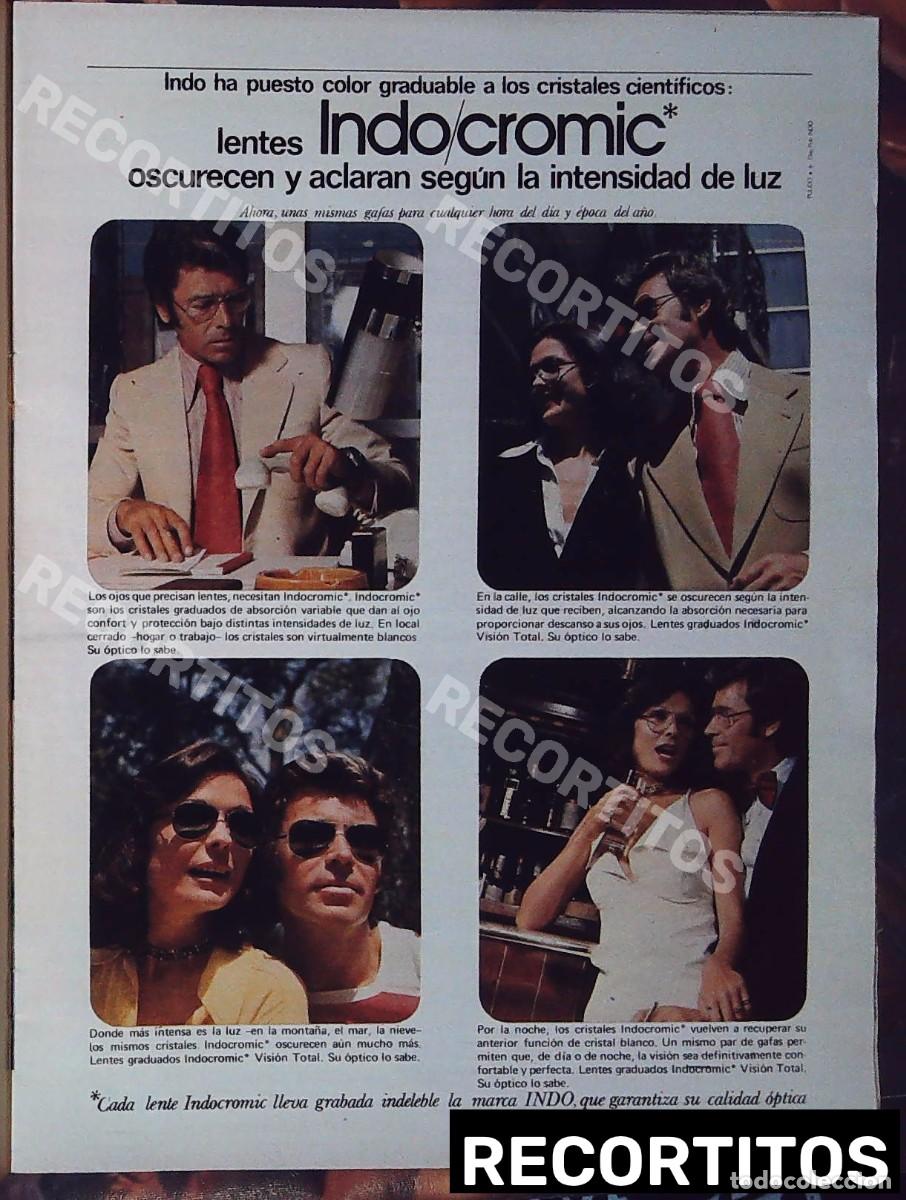 Cine: indocromic opticas anuncio publicidad