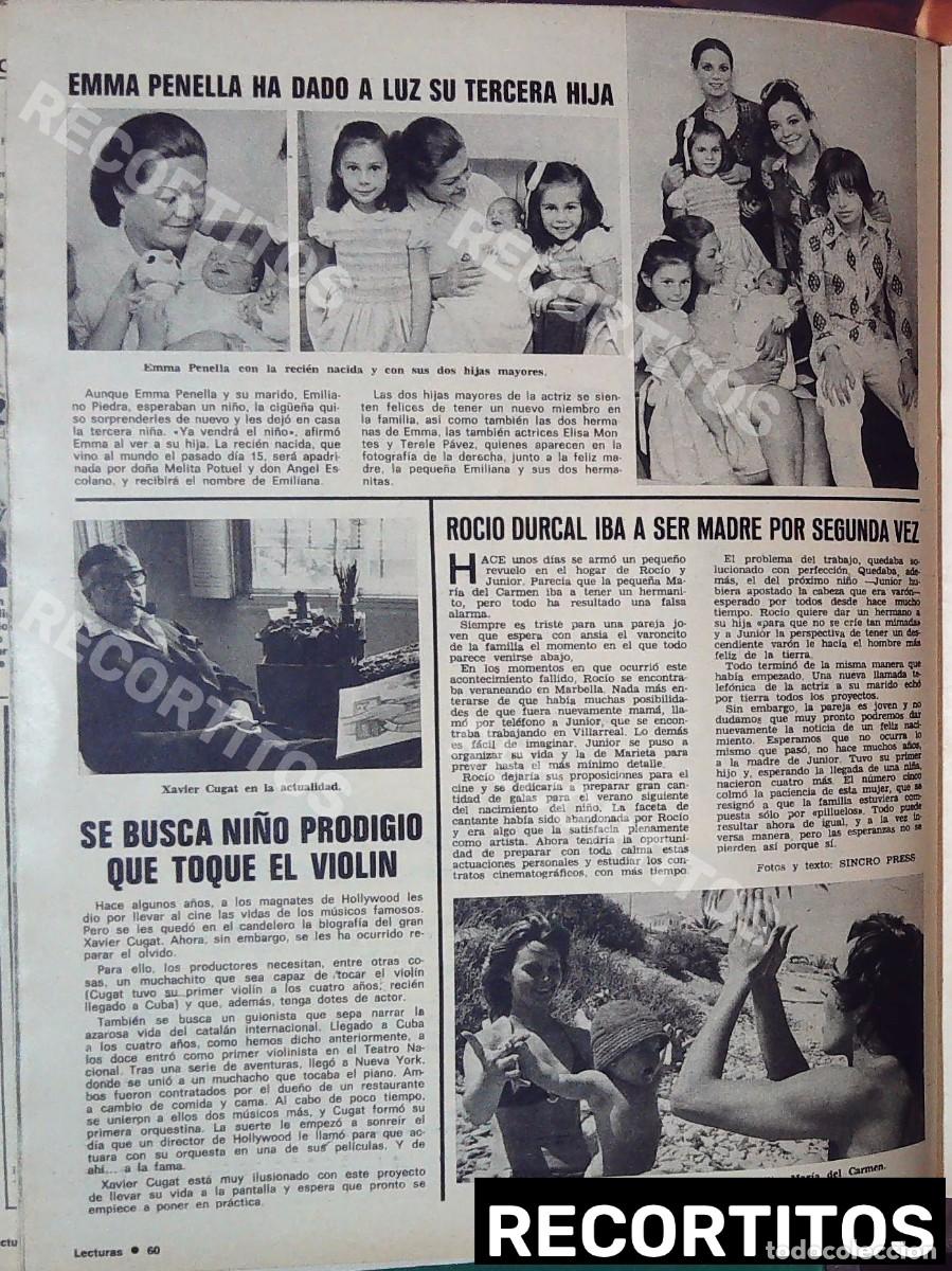 Cine: emma penella rocio durcal xavier cugat