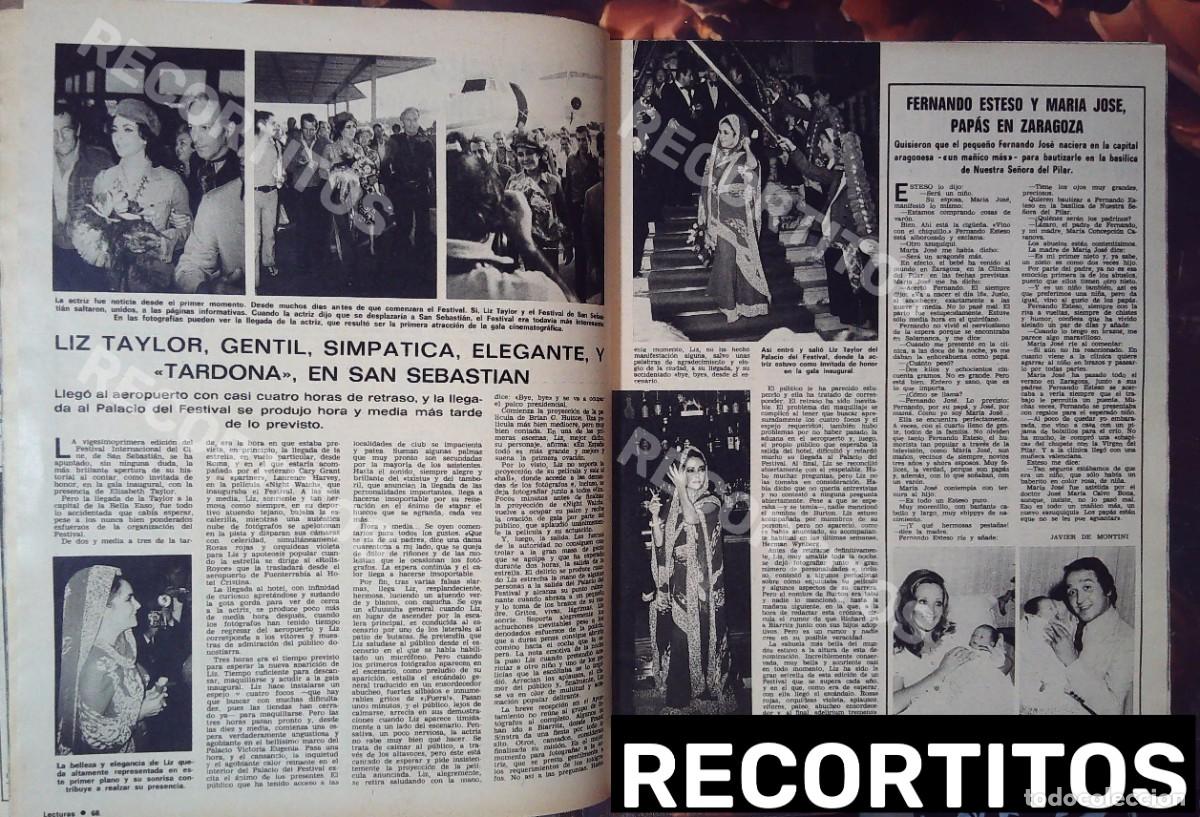 Cine: elizabeth taylor liz en espa&ntilde;a san sebastian fernando esteso