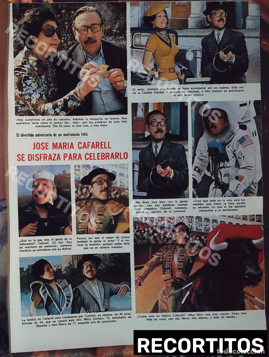 Cine: jose maria cafarell se disfraza