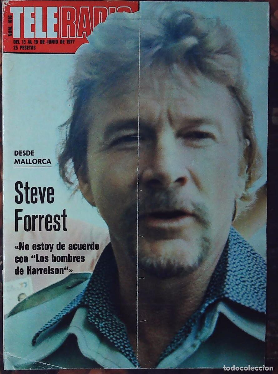 Cine: STEVE FORREST LOS HOMBRES DE HARRELSON en espa&ntilde;a recorte portada