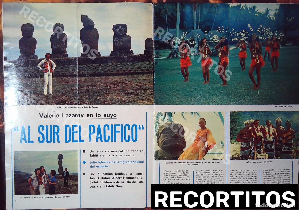 Cine: julio iglesias valerio lazarov en la isla de pascua el pacifico