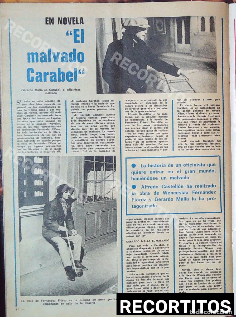 Cine: gerardo malla carabel el malvado - Foto 1