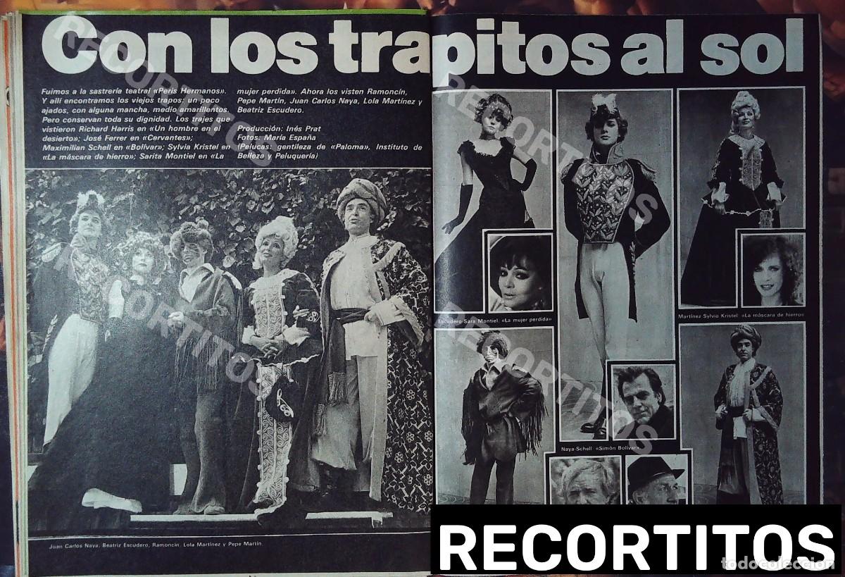 Cine: sara montiel sylvia kristel beatriz escudero juan carlos naya ramoncin lola martinez pepe martin