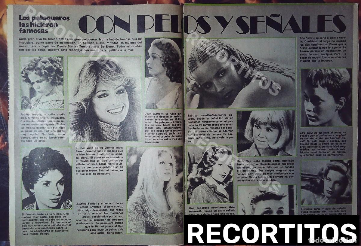 Cine: FF FARRAH FAWCETT shirley temple doris day mia farrow bo derek jean harlow brigitte bardot