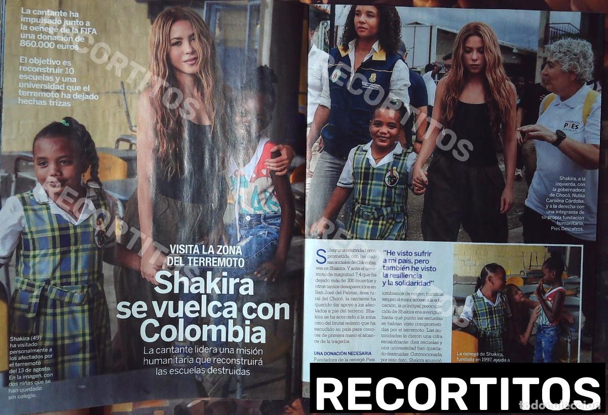 Cine: shakira en colombia fundacion pies descalzos