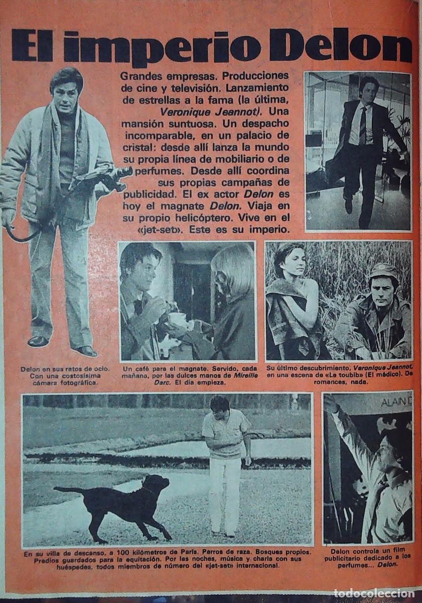 Cine: alain delon veronique jeannot
