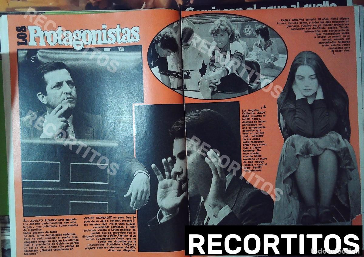 Cine: andy gibb paula molina felipe gonzalez adolfo suarez fumando en el congreso