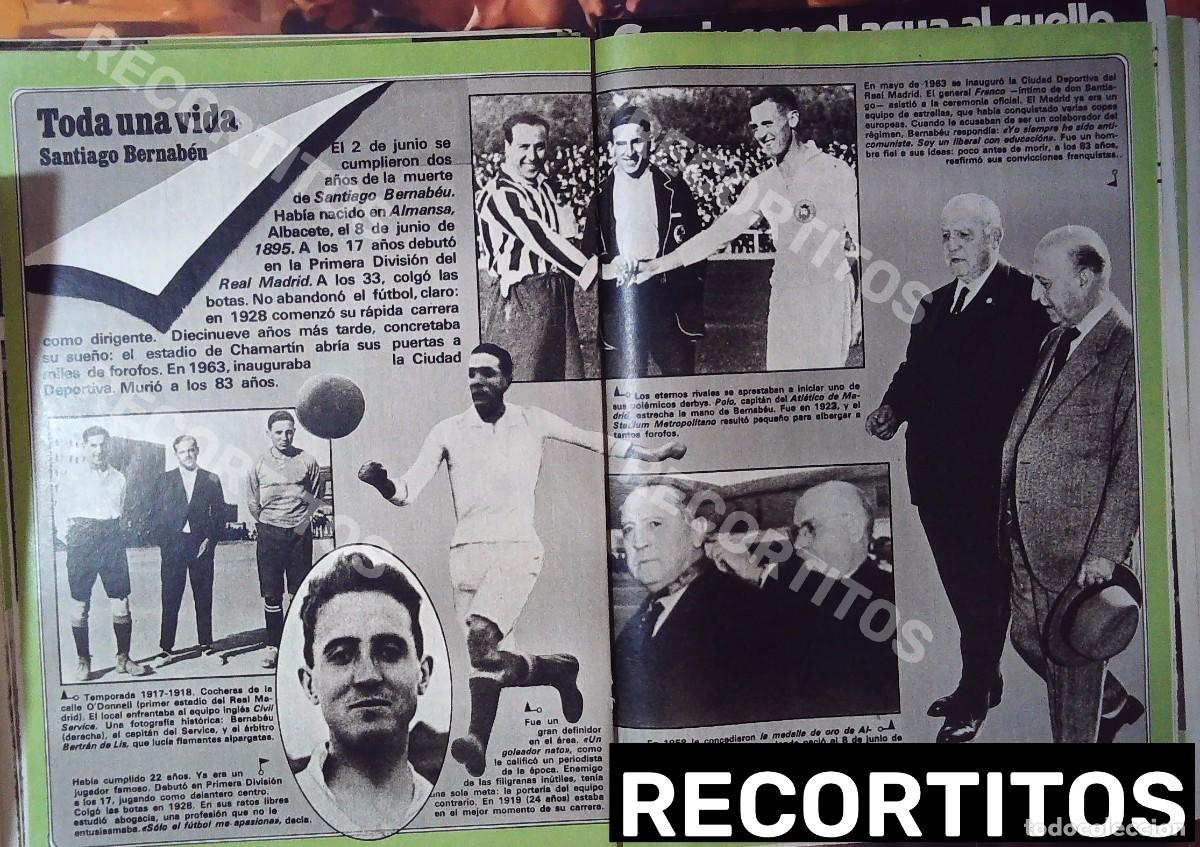 Cine: SANTIAGO BERNABEU REAL MADRID DI STEFANO GENTO KOPA RIAL