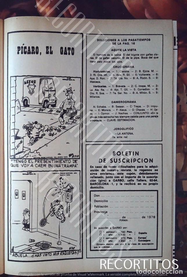 Cine: isidoro picaro el gato en garbo