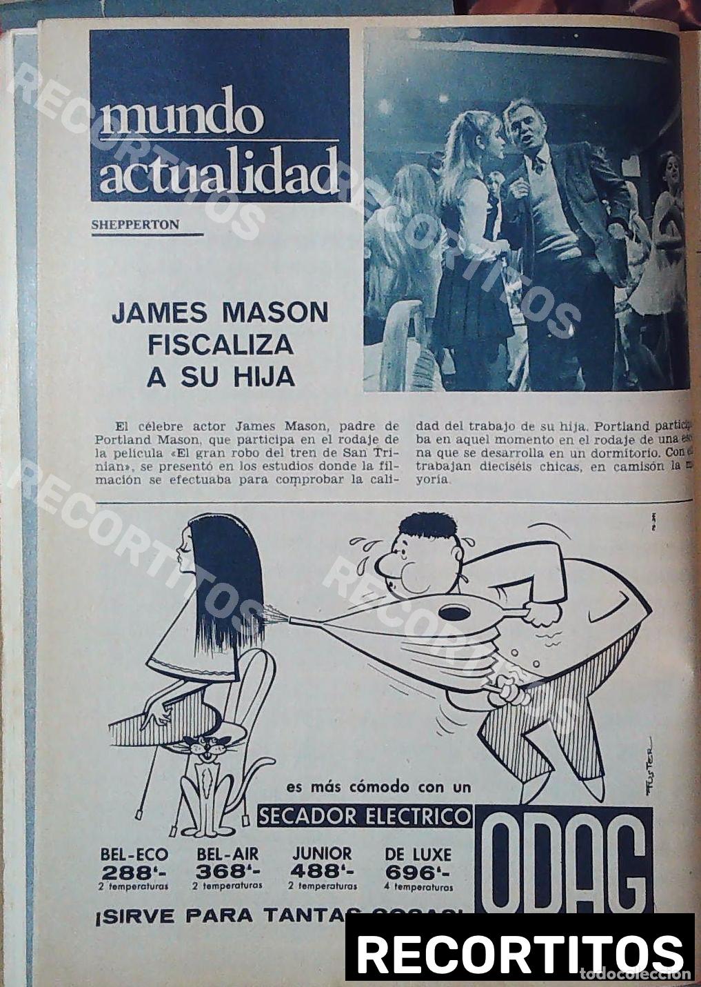 Cine: james mason secador odag