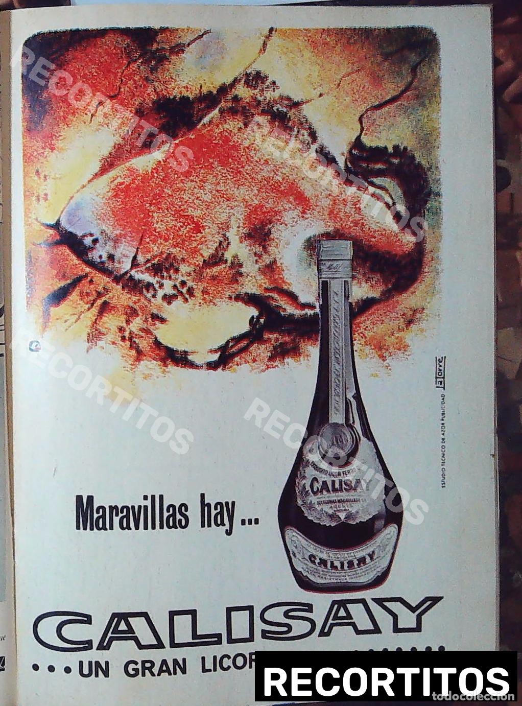 Cine: CALISAY ANUNCIO PUBLICIDAD las cuevas de altamira