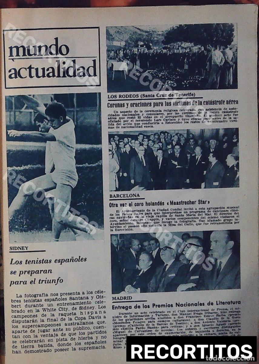 Cine: LOS RODEOS ACCIDENTE AEREO 1965 MANOLO SANTANA SIDNEY
