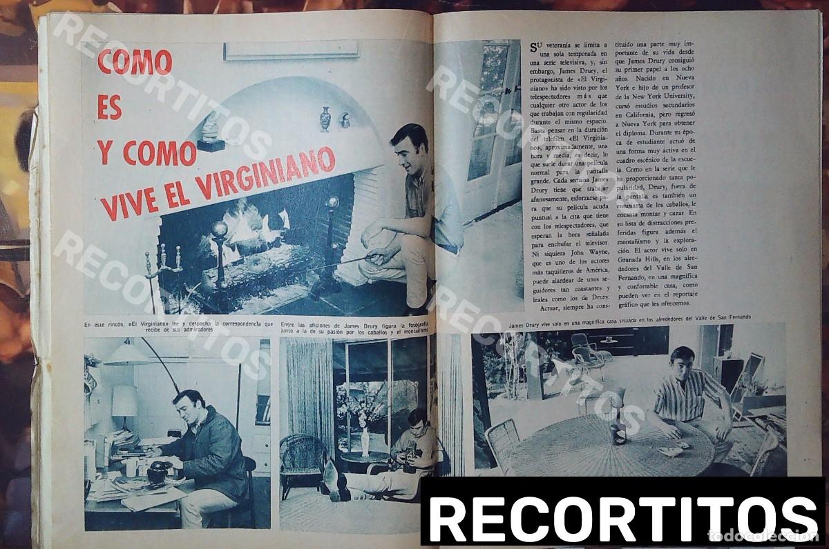 Cine: james drury el virginiano en su hogar
