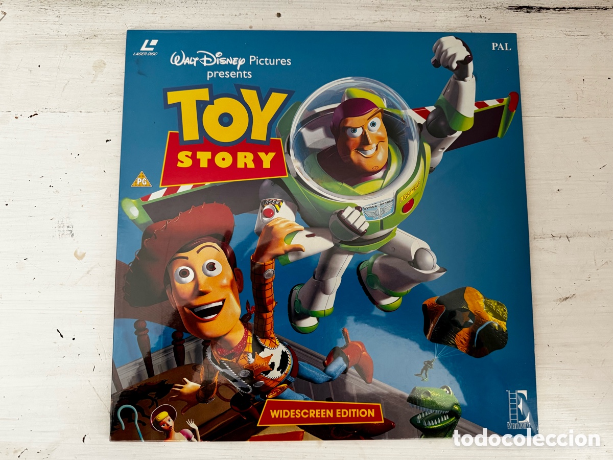 Cine: Pel&iacute;cula Toy Story Laser Disc PAL UK E1183