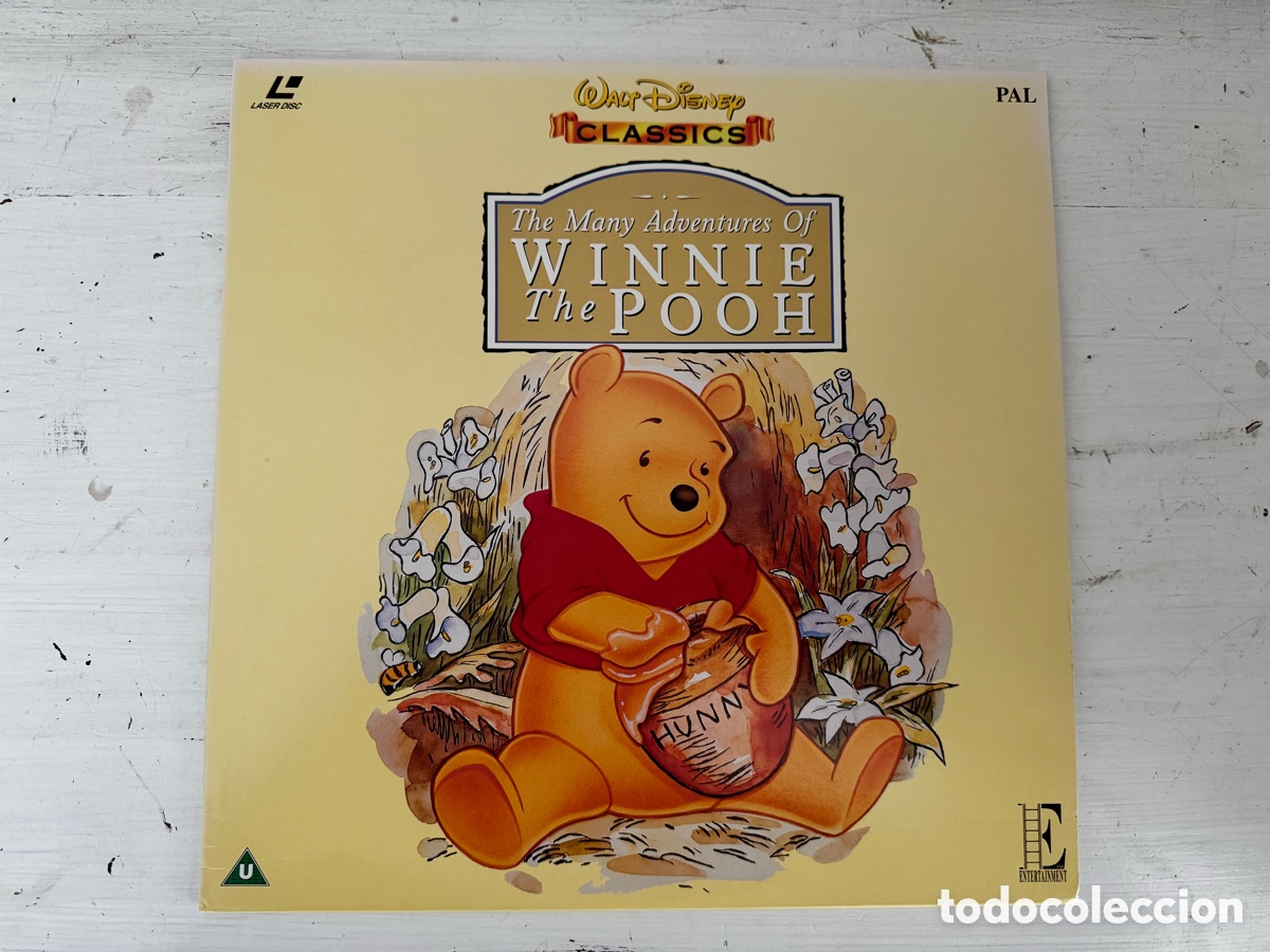 Cine: The Many Adventures of Winnie the Pooh Disney Laser Disc PAL UK EE1214