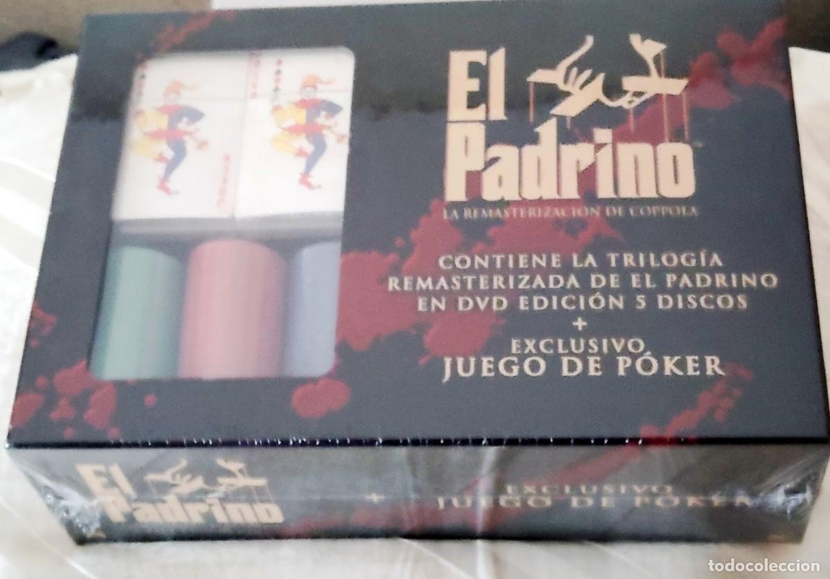 Cine: TRILOGIA DVD &rdquo;EL PADRINO&rdquo;+JUEGO DE P&Oacute;KER.PRECINTADO