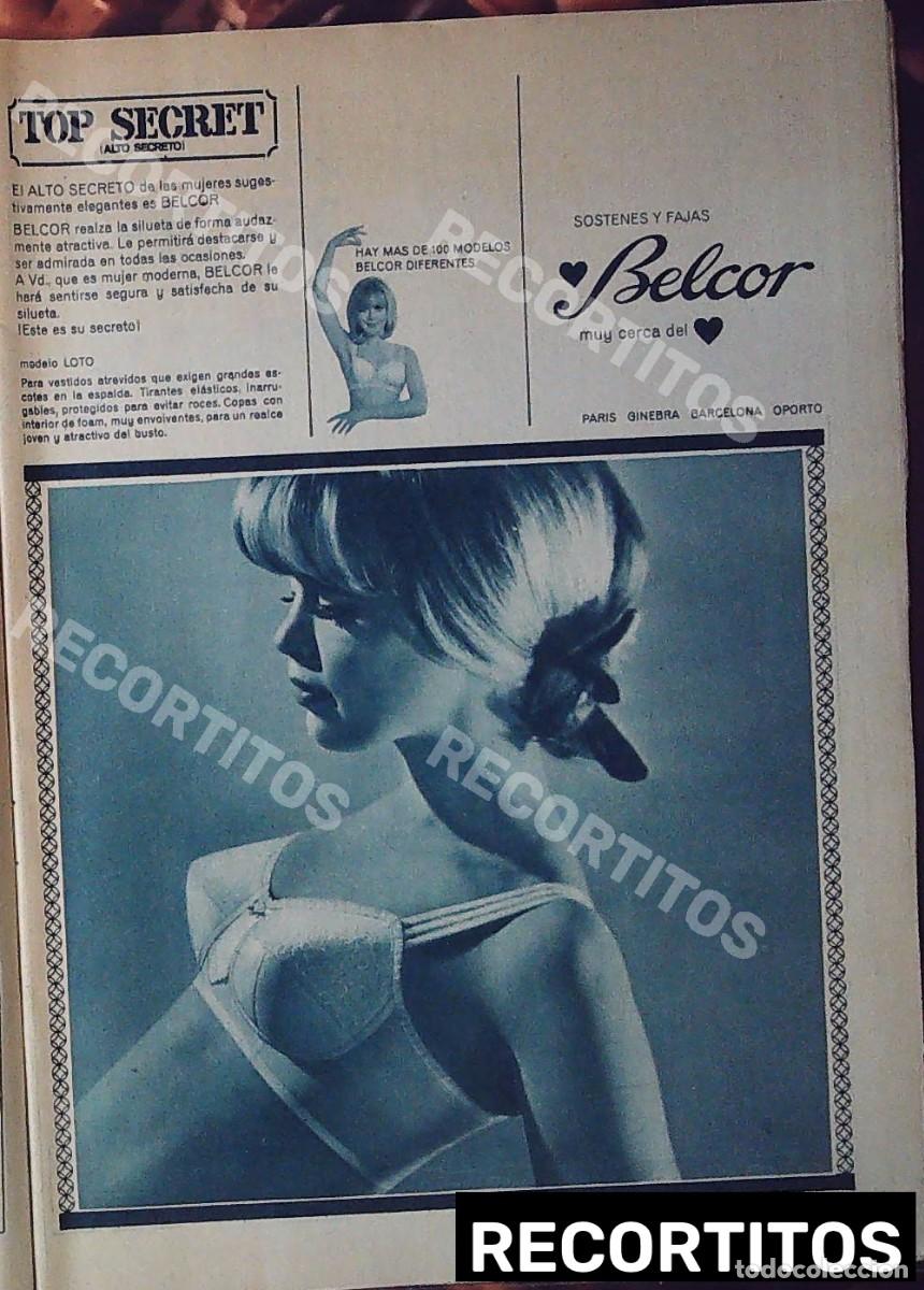 Cine: BELCOR MINI LENCERIA ANUNCIO PUBLICIDAD sostenes fajas