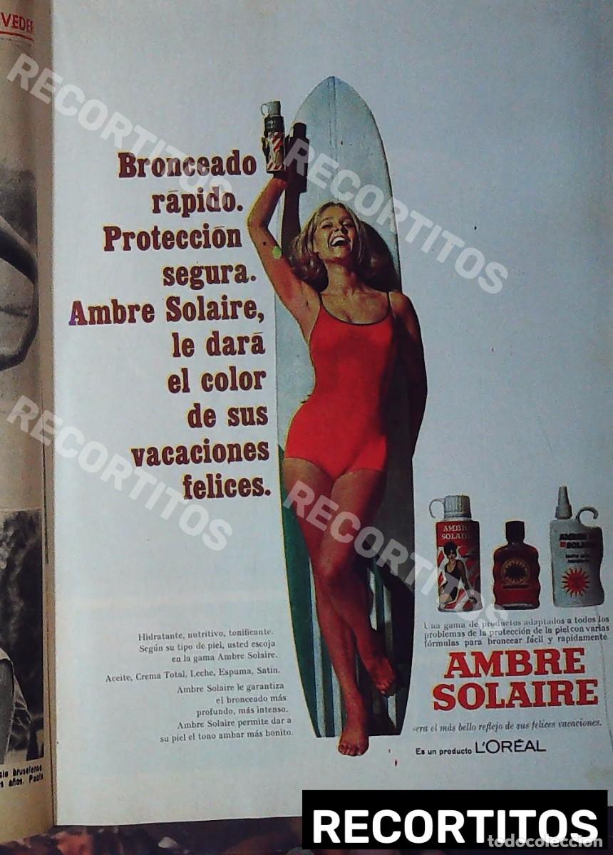 Cine: AMBRE SOLAIRE ANUNCIO PUBLICIDAD