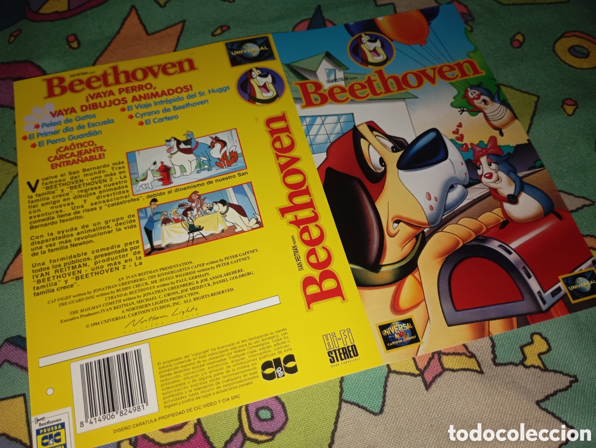 Cine: Car&aacute;tula vhs- Beethoven