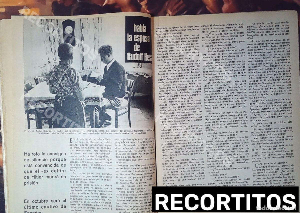 Cine: RUDOLF HESS HITLER VIDA habla la esposa